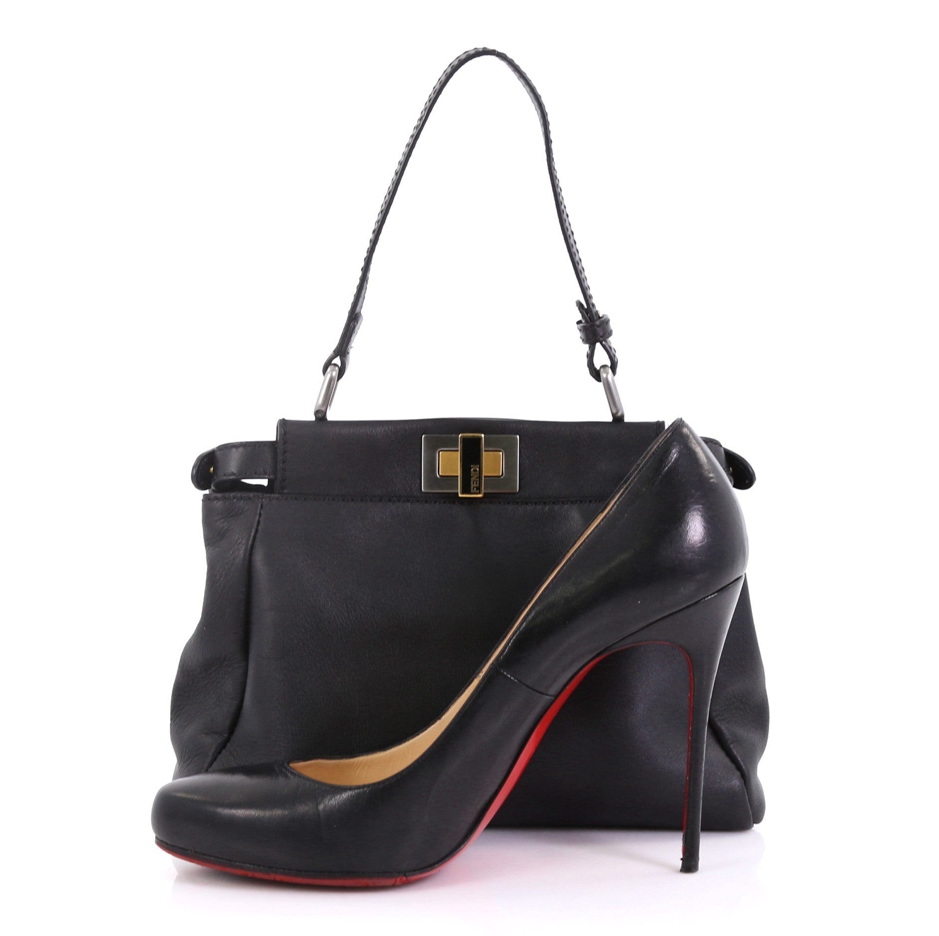 Peekaboo Bag Leather Mini