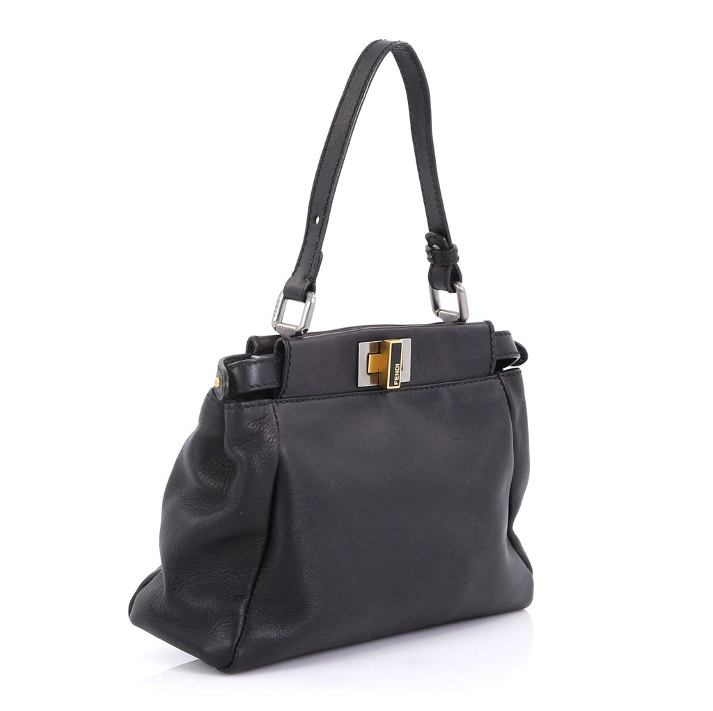 Peekaboo Bag Leather Mini