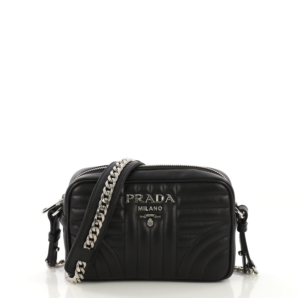 Camera Bag Diagramme Quilted Leather Mini