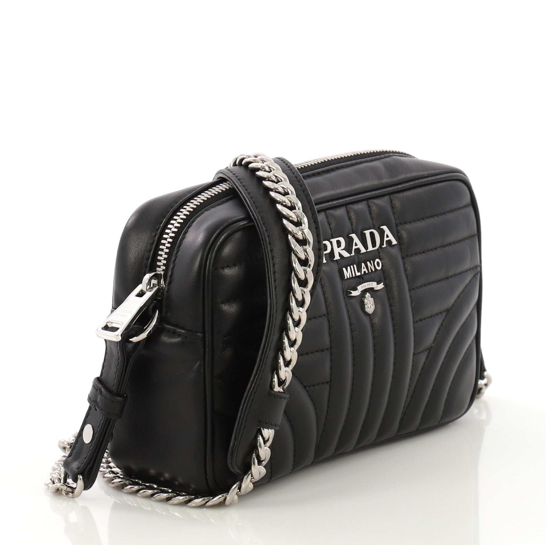 Camera Bag Diagramme Quilted Leather Mini