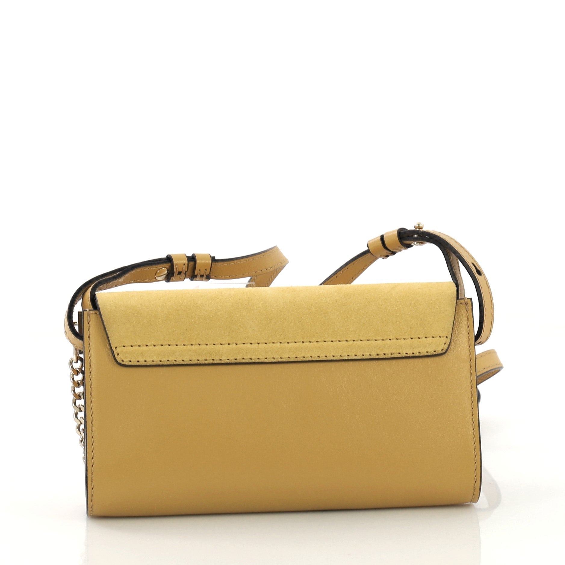 Faye Shoulder Bag Leather and Suede Mini