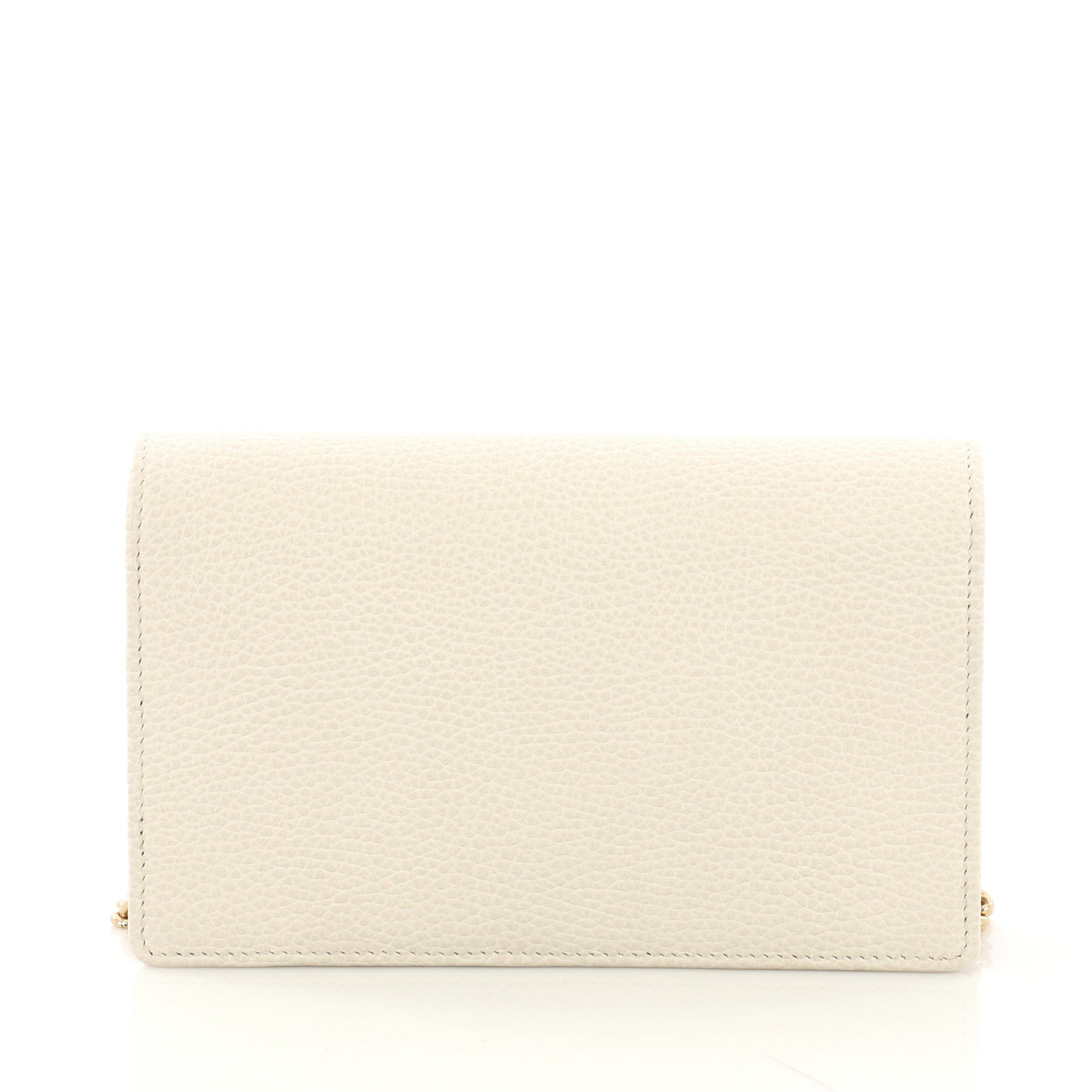 Petite GG Marmont Chain Wallet Leather Mini
