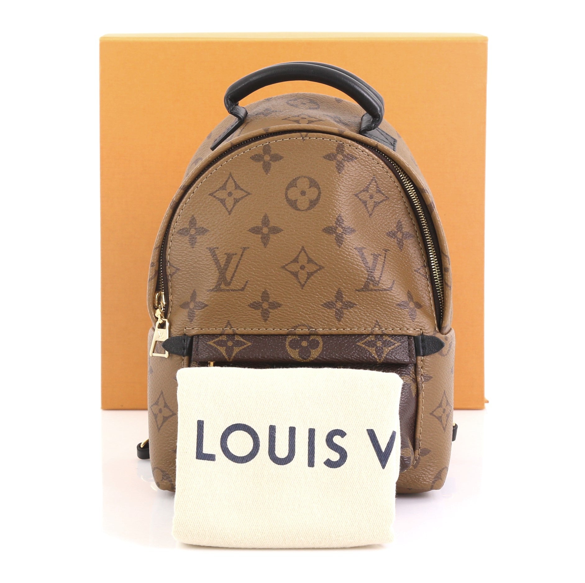 Palm Springs Backpack Reverse Monogram Canvas Mini