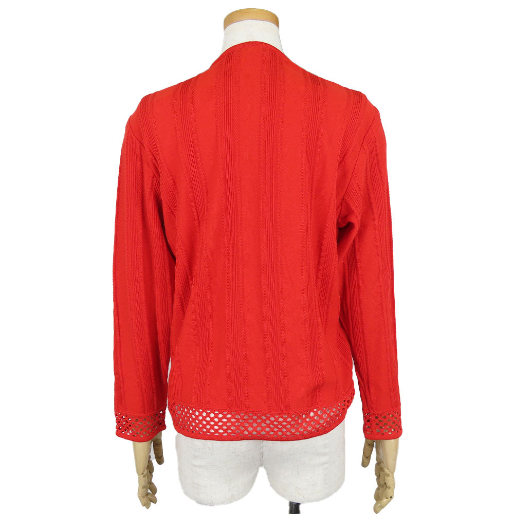 Christian Dior Red igan M Cotton Rayon