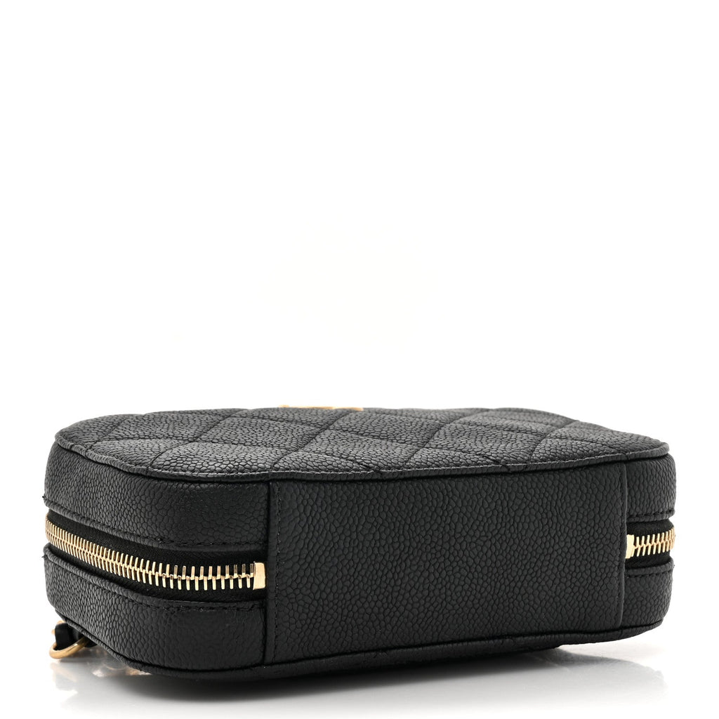 Caviar Waist Bag Black