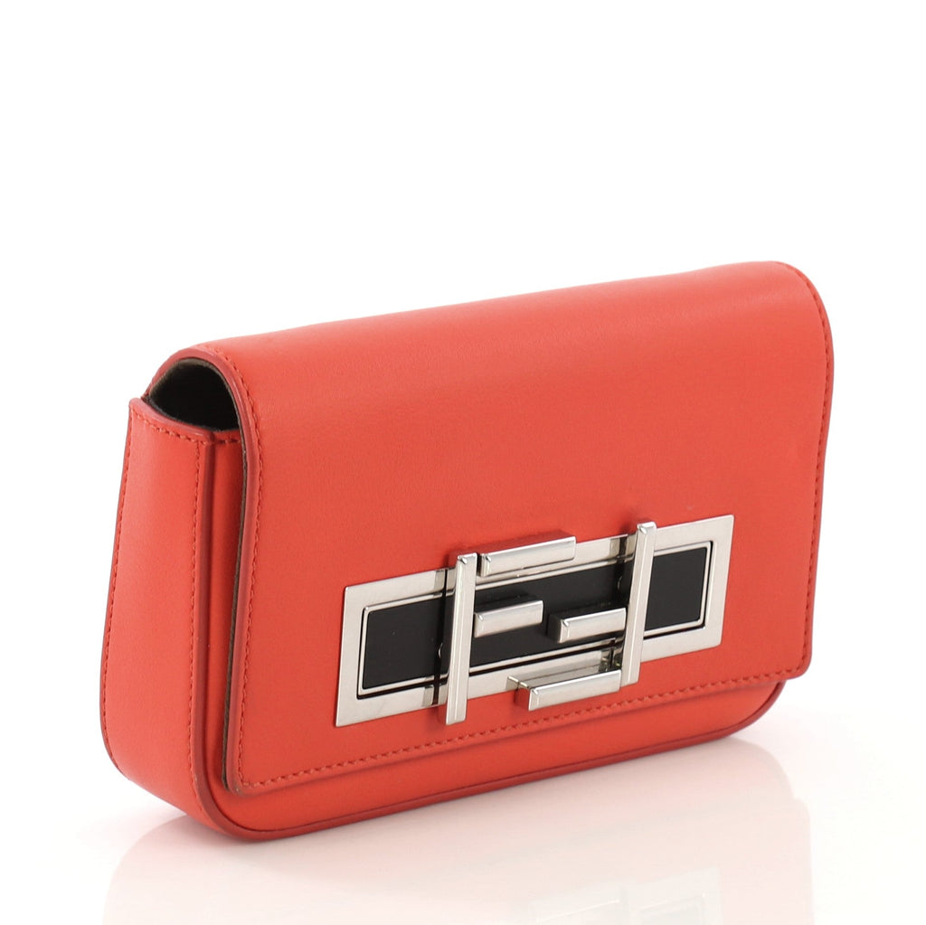 3Baguette Crossbody Bag Calfskin Mini