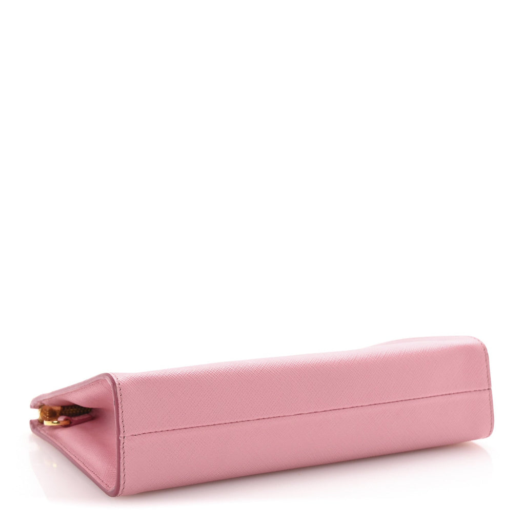 Saffiano Pouch Wristlet Petalo