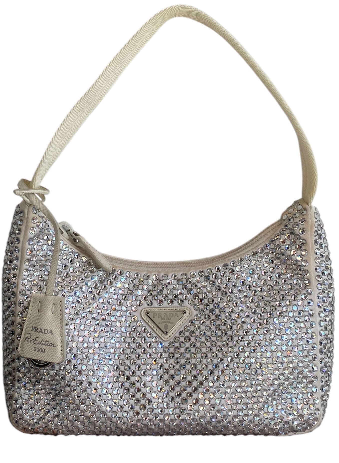 Prada Crystal Re-Edition Shoulder Bag