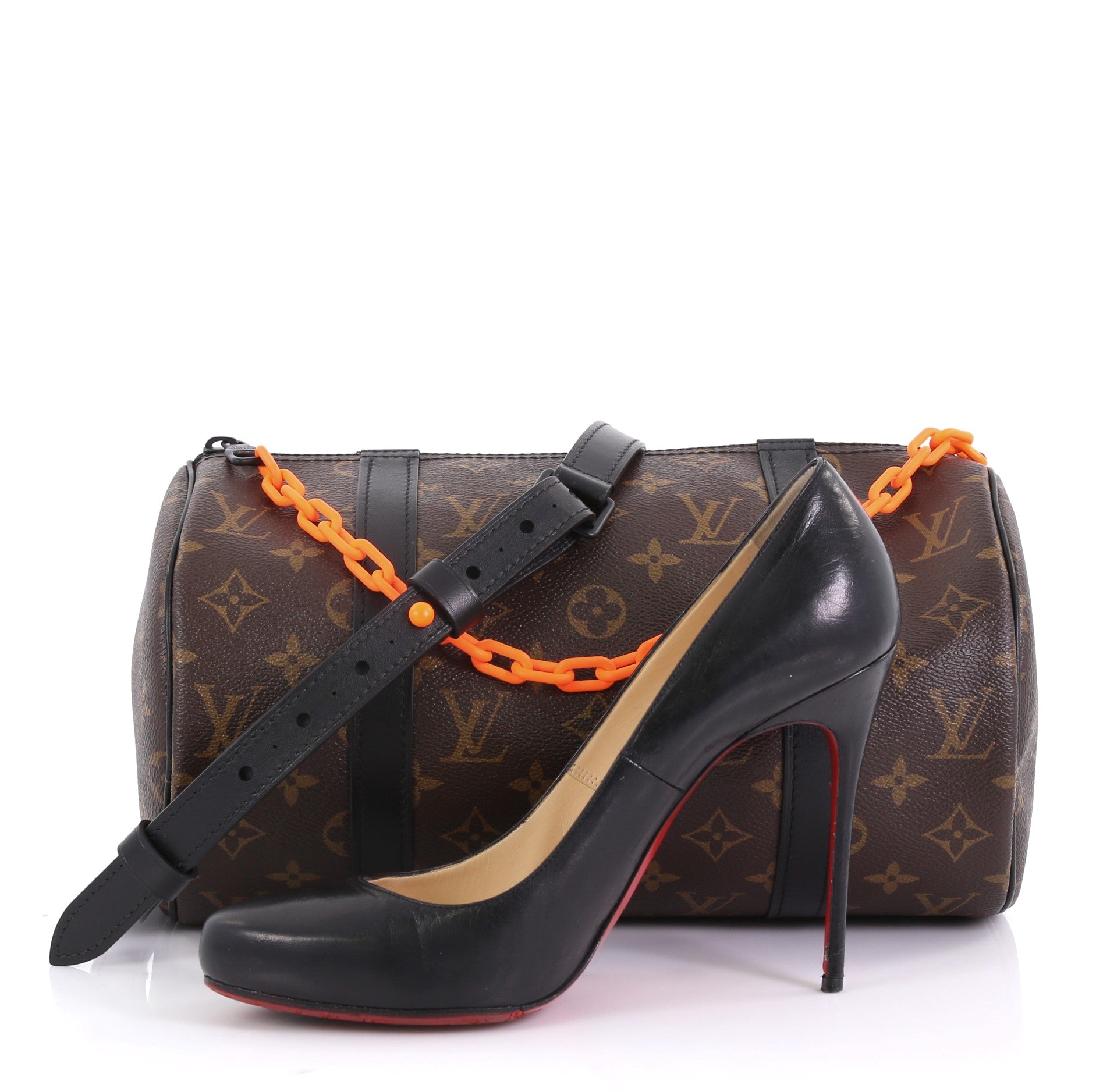 Solar Ray Papillon Messenger Bag Monogram Canvas Mini