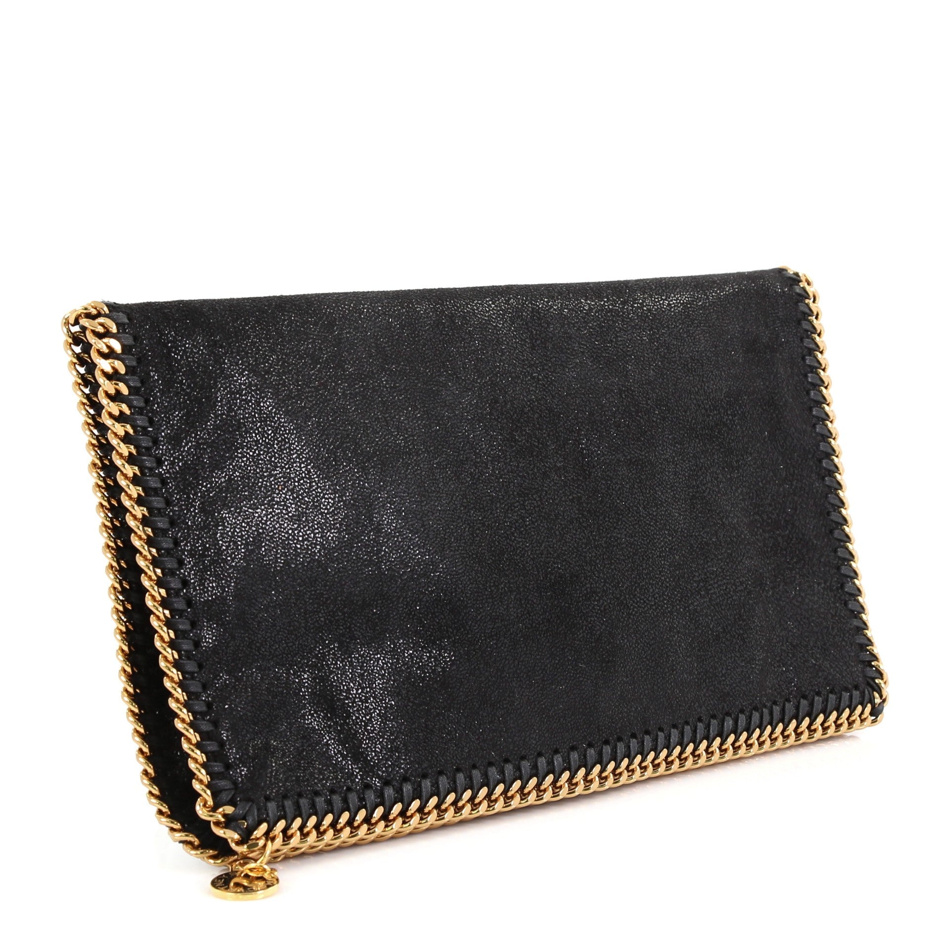 Falabella Flap Clutch Shaggy Deer