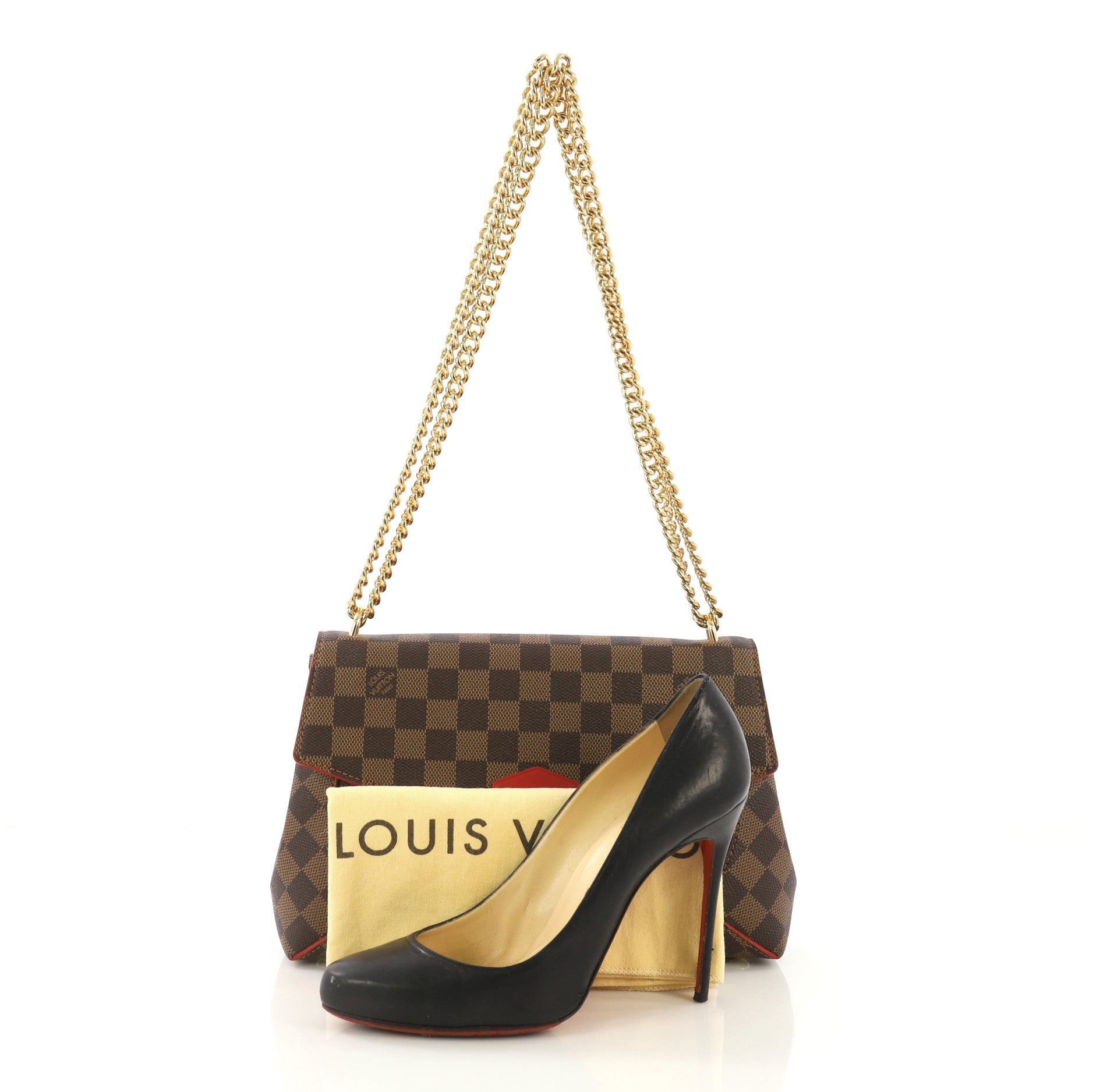 Caissa Clutch Damier
