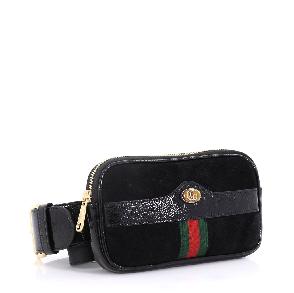 Ophidia Belt Bag Suede Mini