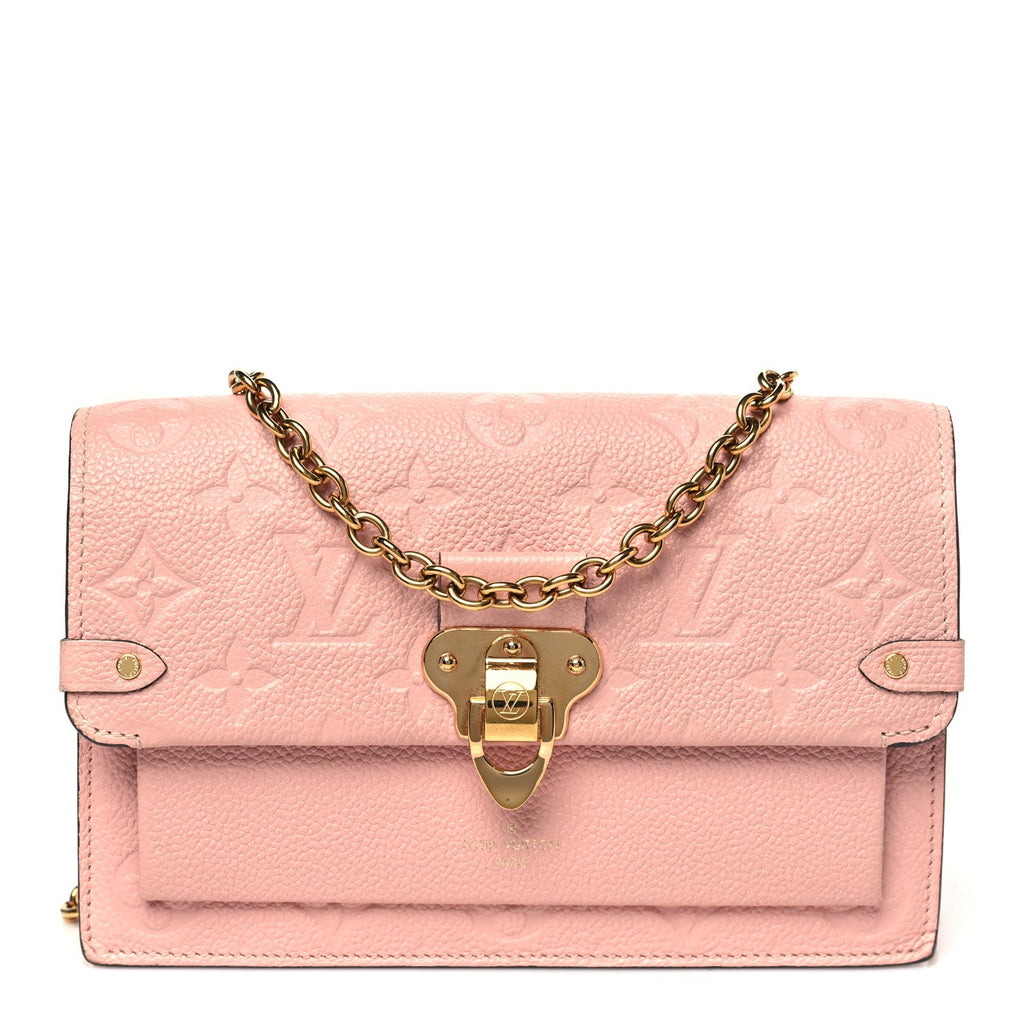 Empreinte Vavin Chain Wallet Rose Poudre