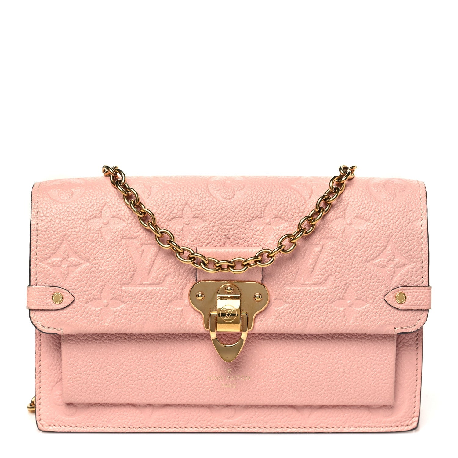 Empreinte Vavin Chain Wallet Rose Poudre