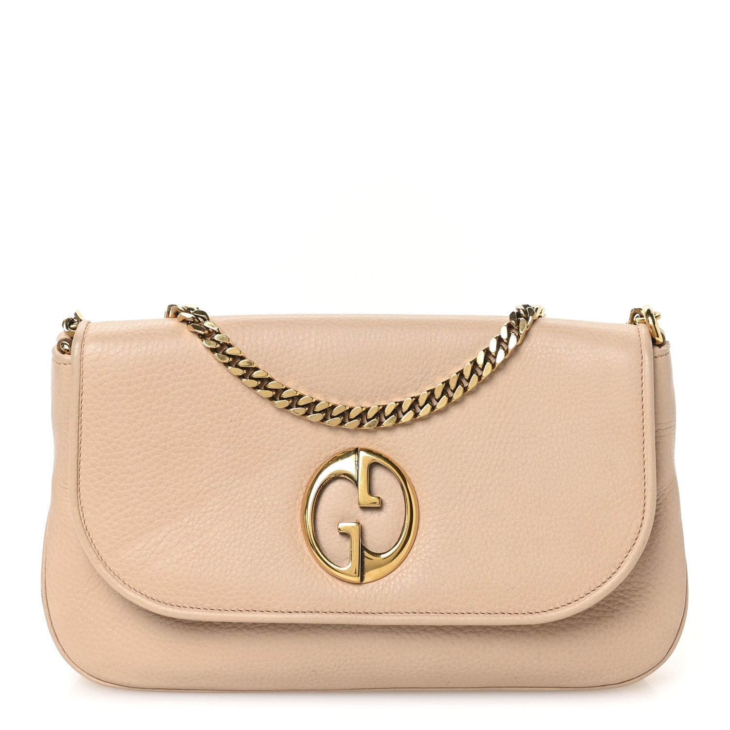 Calfskin Medium 1973 Chain Shoulder Bag Camelia