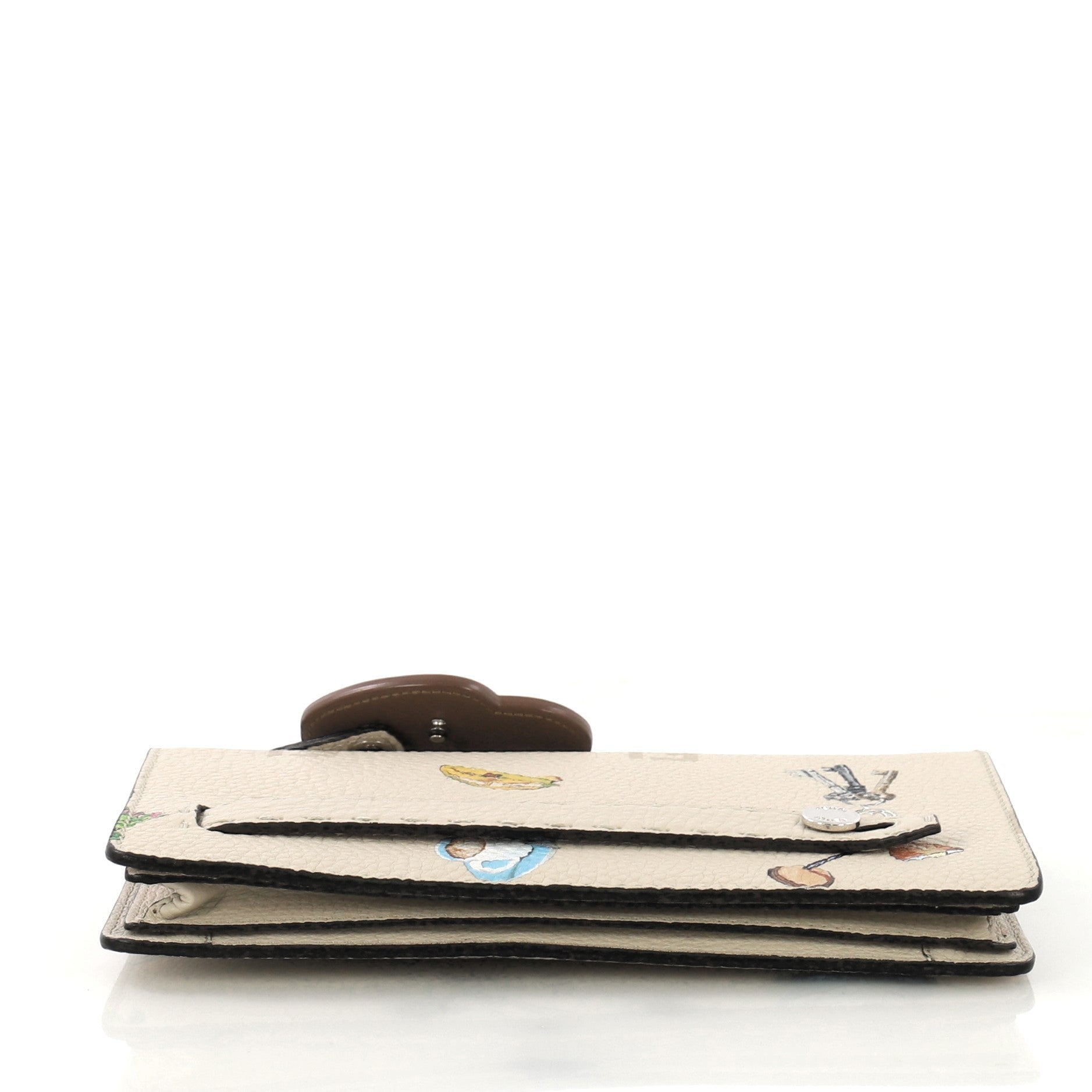 Selleria Clutch Printed Leather Medium