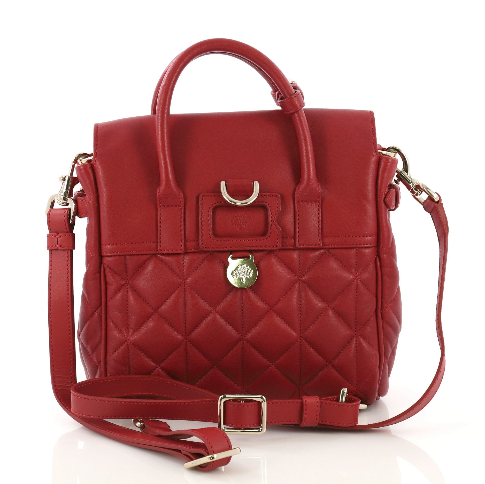 Cara Backpack and Shoulder Bag Quilted Leather Mini