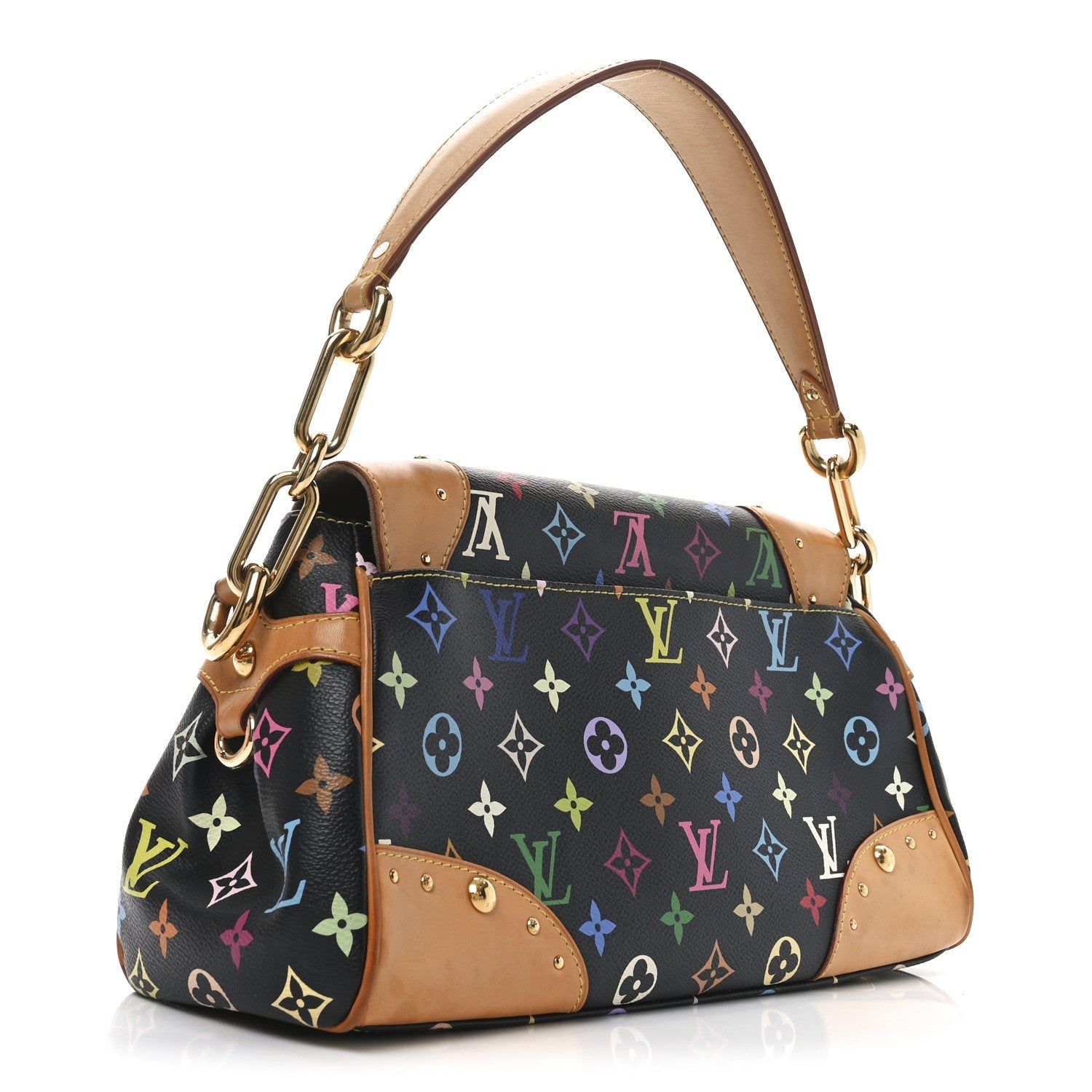Monogram Multicolor Beverly MM Black