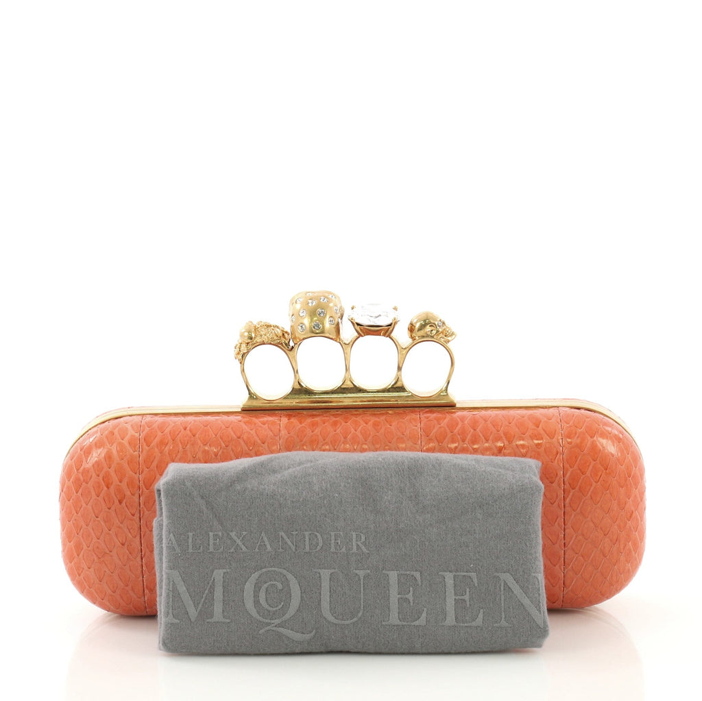 Knuckle Box Clutch Python Long