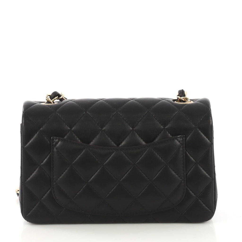 Classic Single Flap Bag Quilted Lambskin Mini