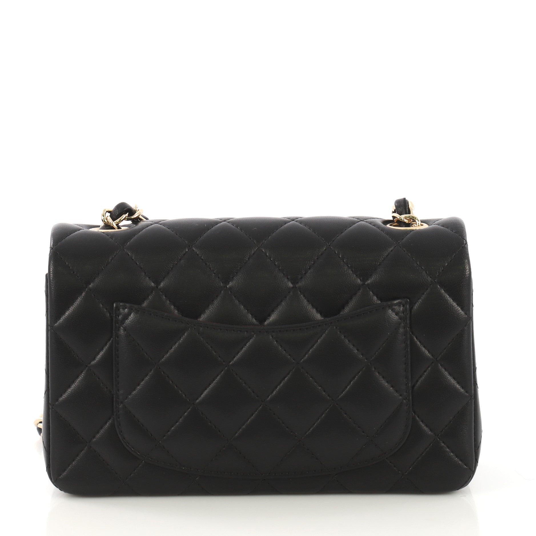 Classic Single Flap Bag Quilted Lambskin Mini