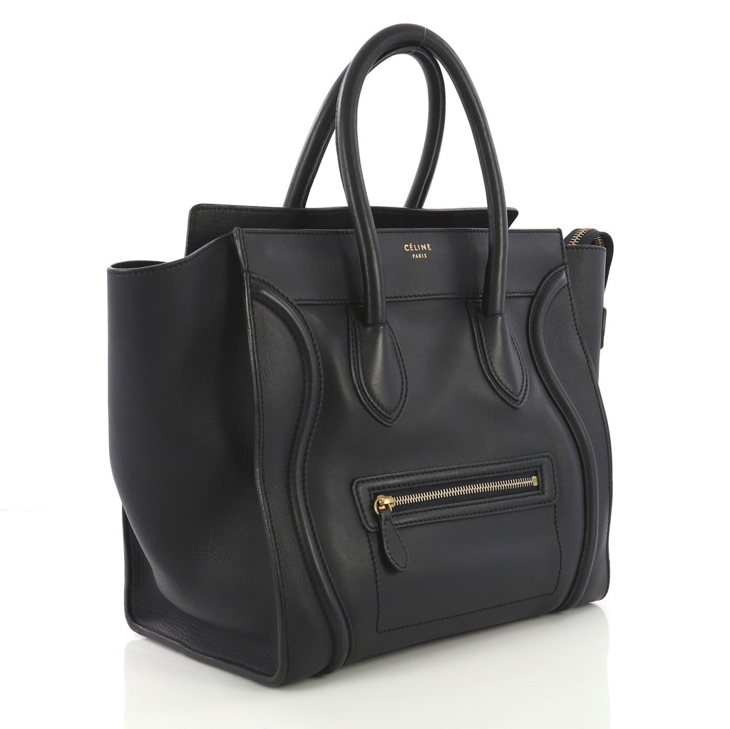 Luggage Handbag Smooth Leather Mini