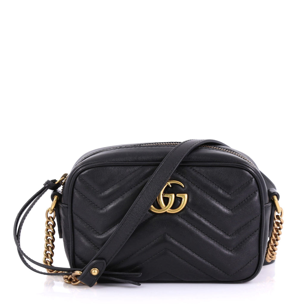 GG Marmont Shoulder Bag Matelasse Leather Mini