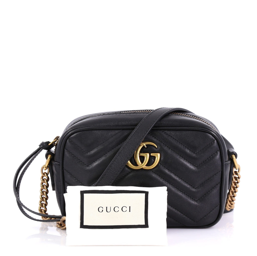 GG Marmont Shoulder Bag Matelasse Leather Mini