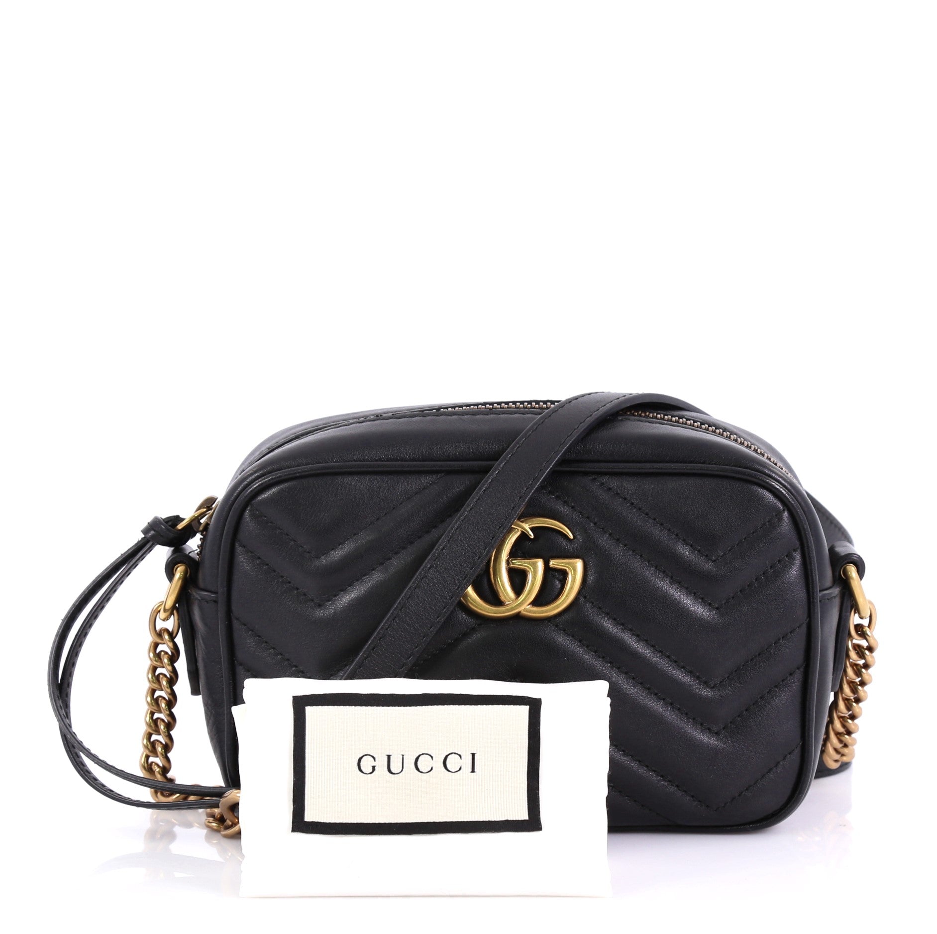 GG Marmont Shoulder Bag Matelasse Leather Mini