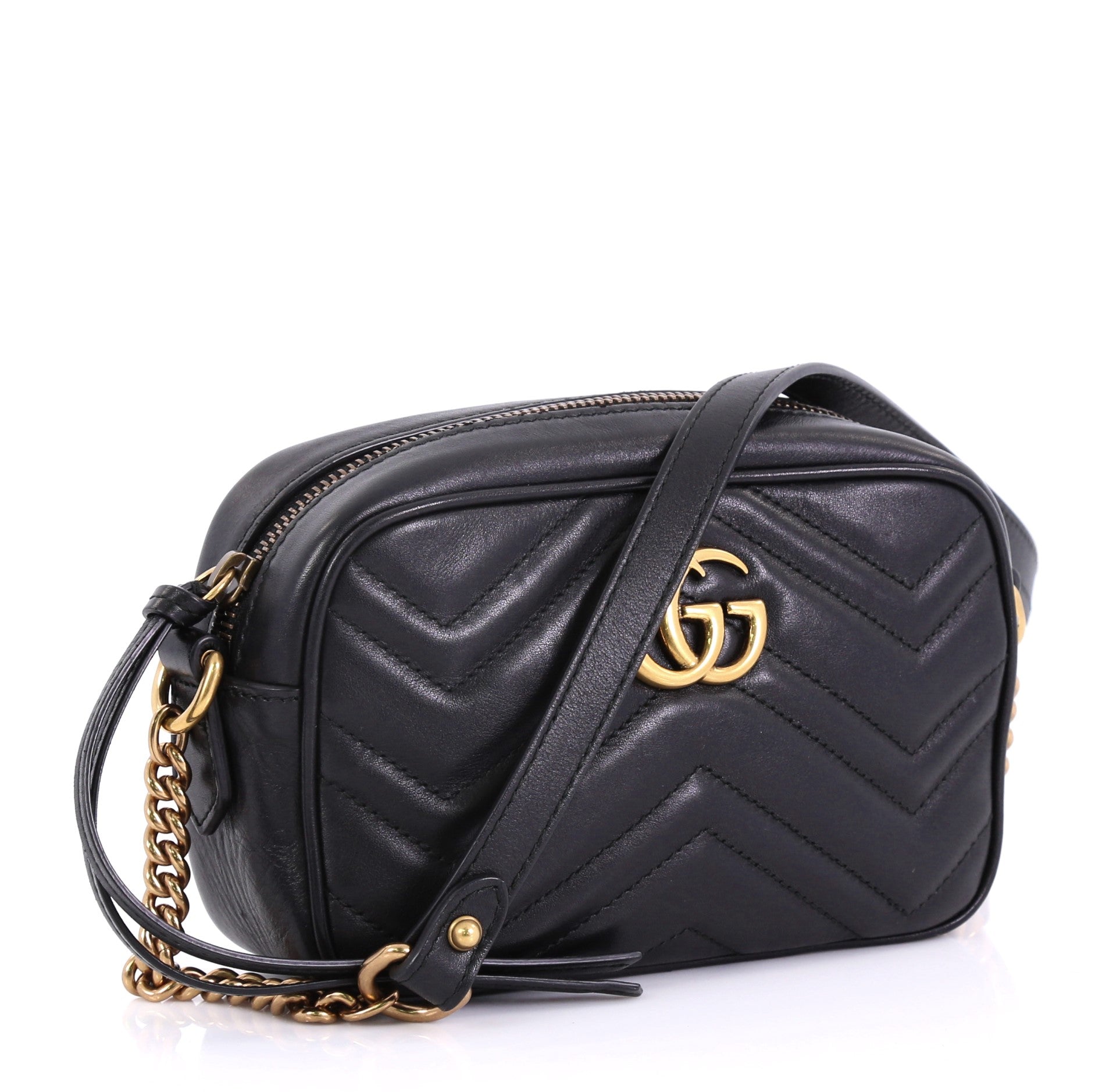 GG Marmont Shoulder Bag Matelasse Leather Mini