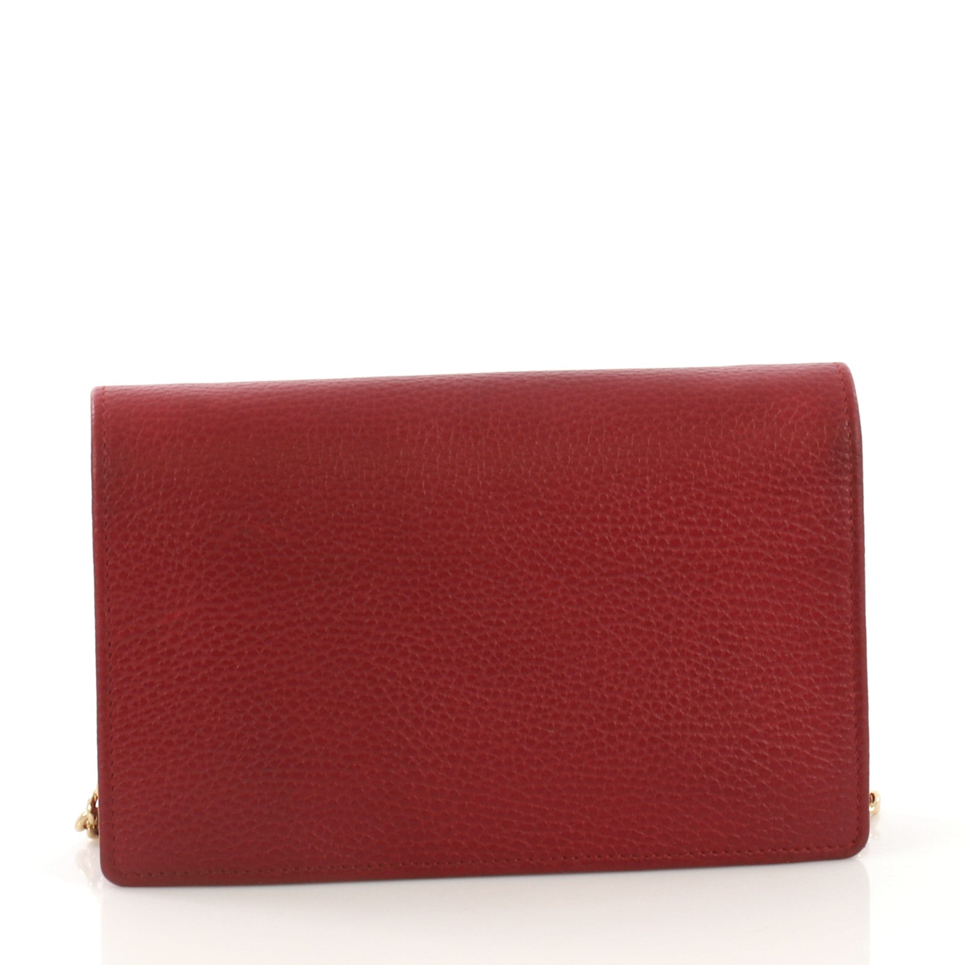 Petite Marmont Chain Wallet Leather Mini