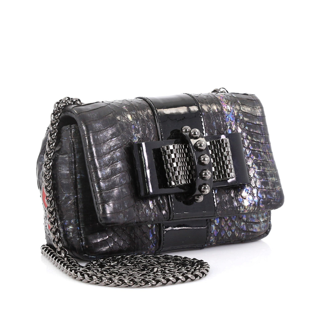 Sweet Charity Crossbody Bag Python Mini