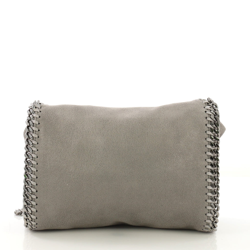 Falabella Fold Over Crossbody Bag Shaggy Deer Mini
