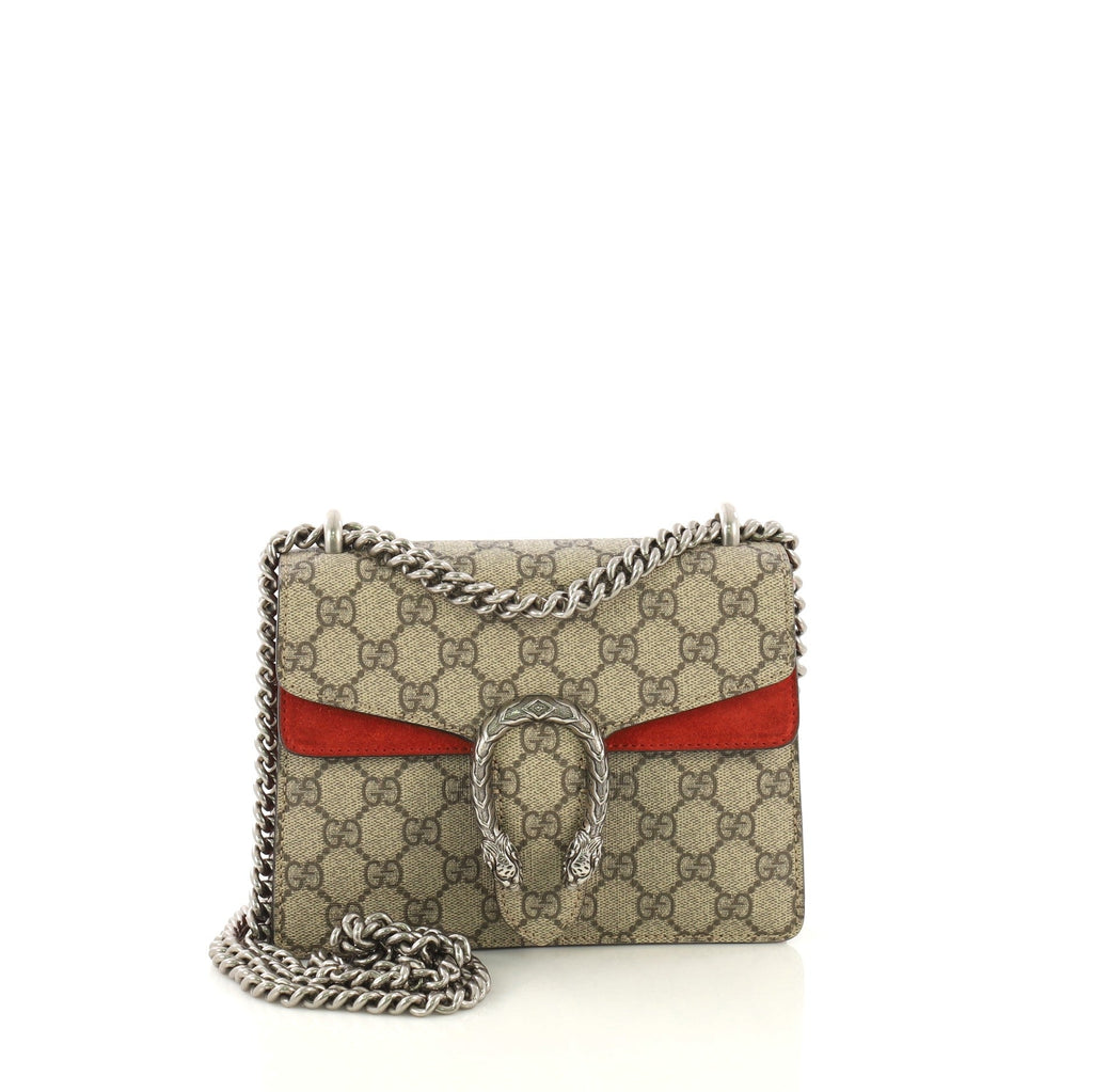 Dionysus Bag GG Coated Canvas Mini