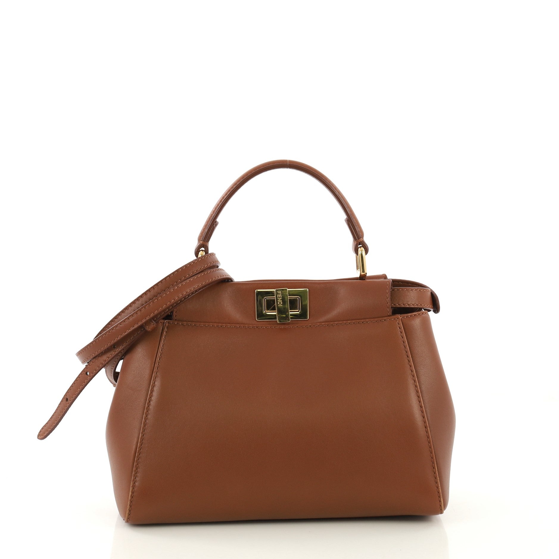 Peekaboo Bag Leather Mini