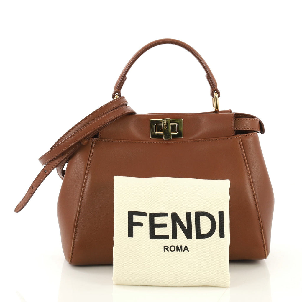 Peekaboo Bag Leather Mini