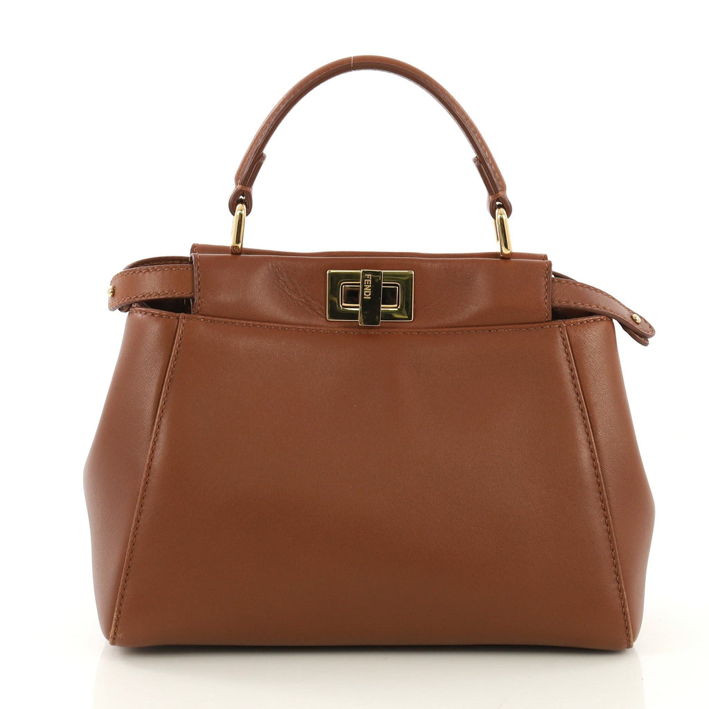 Peekaboo Bag Leather Mini