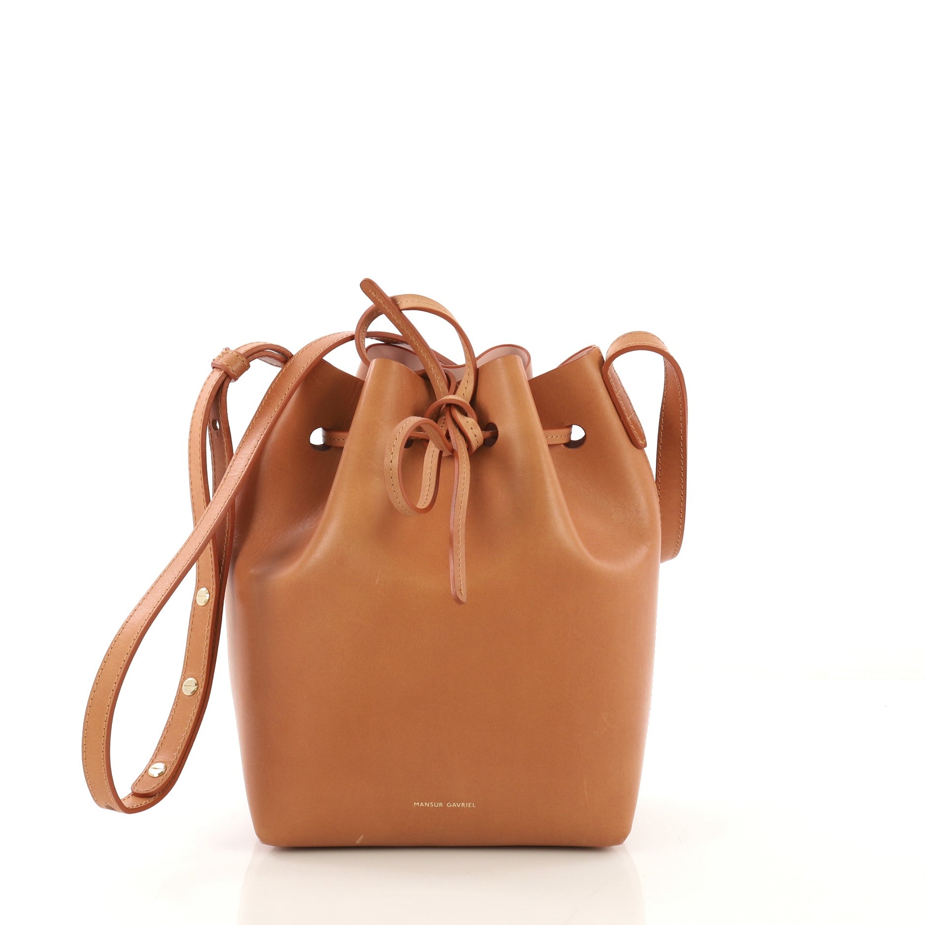 Bucket Bag Leather Mini