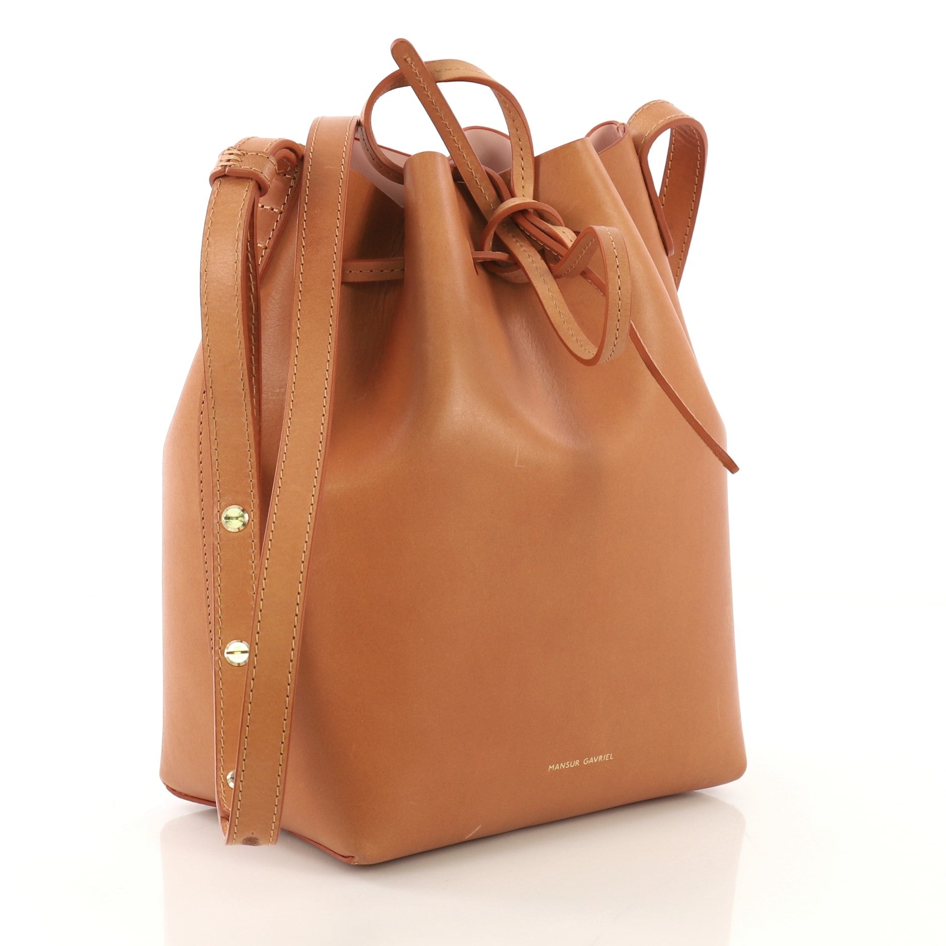 Bucket Bag Leather Mini