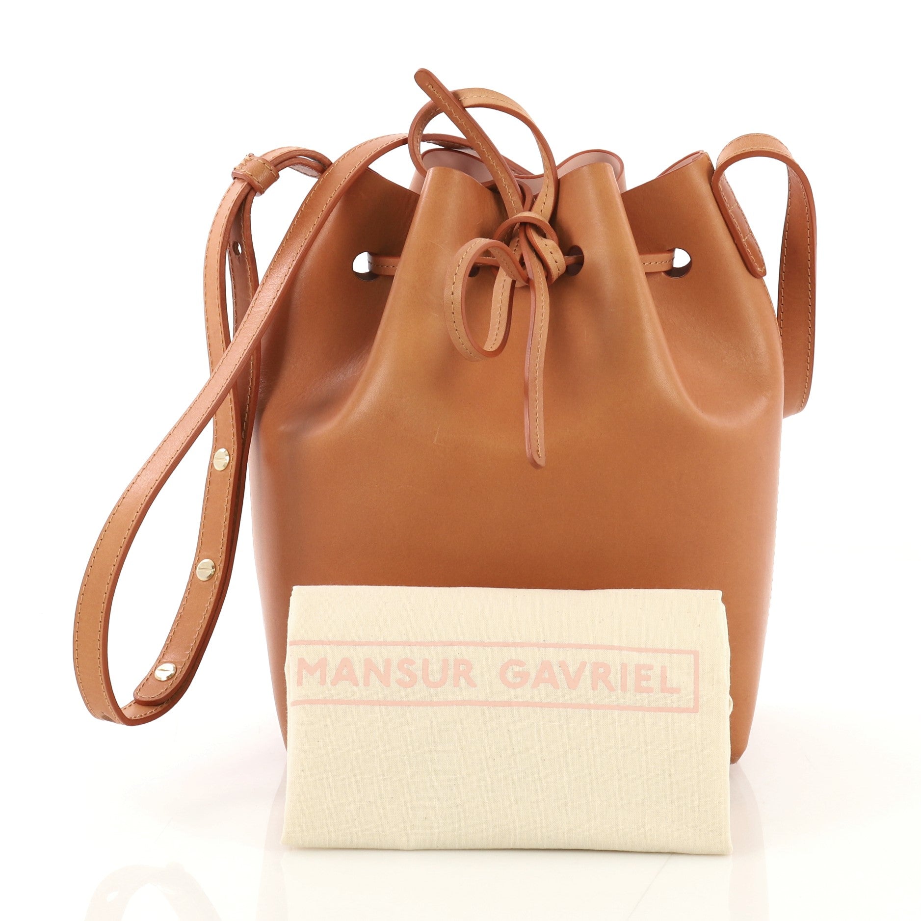 Bucket Bag Leather Mini