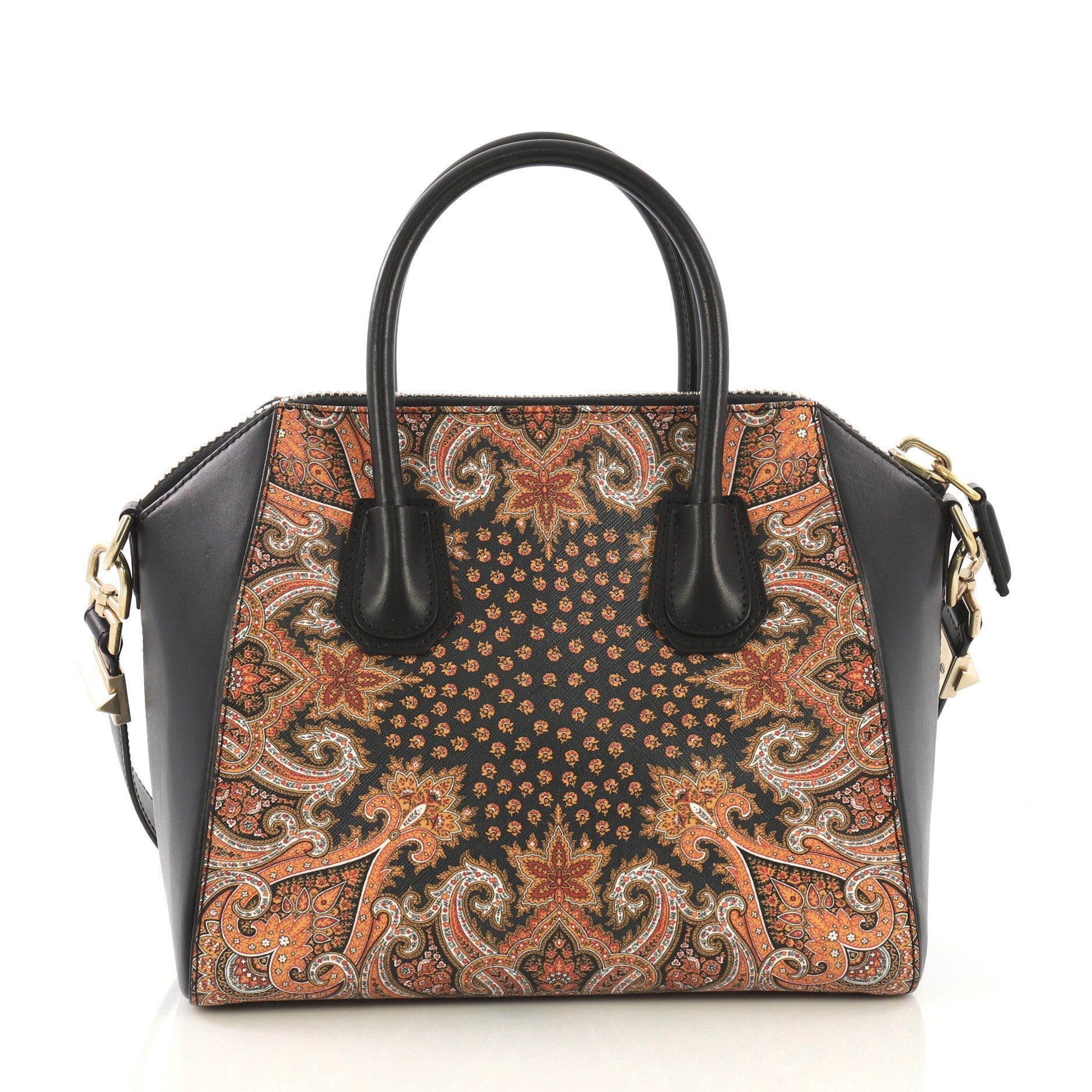Antigona Bag Printed Leather Mini