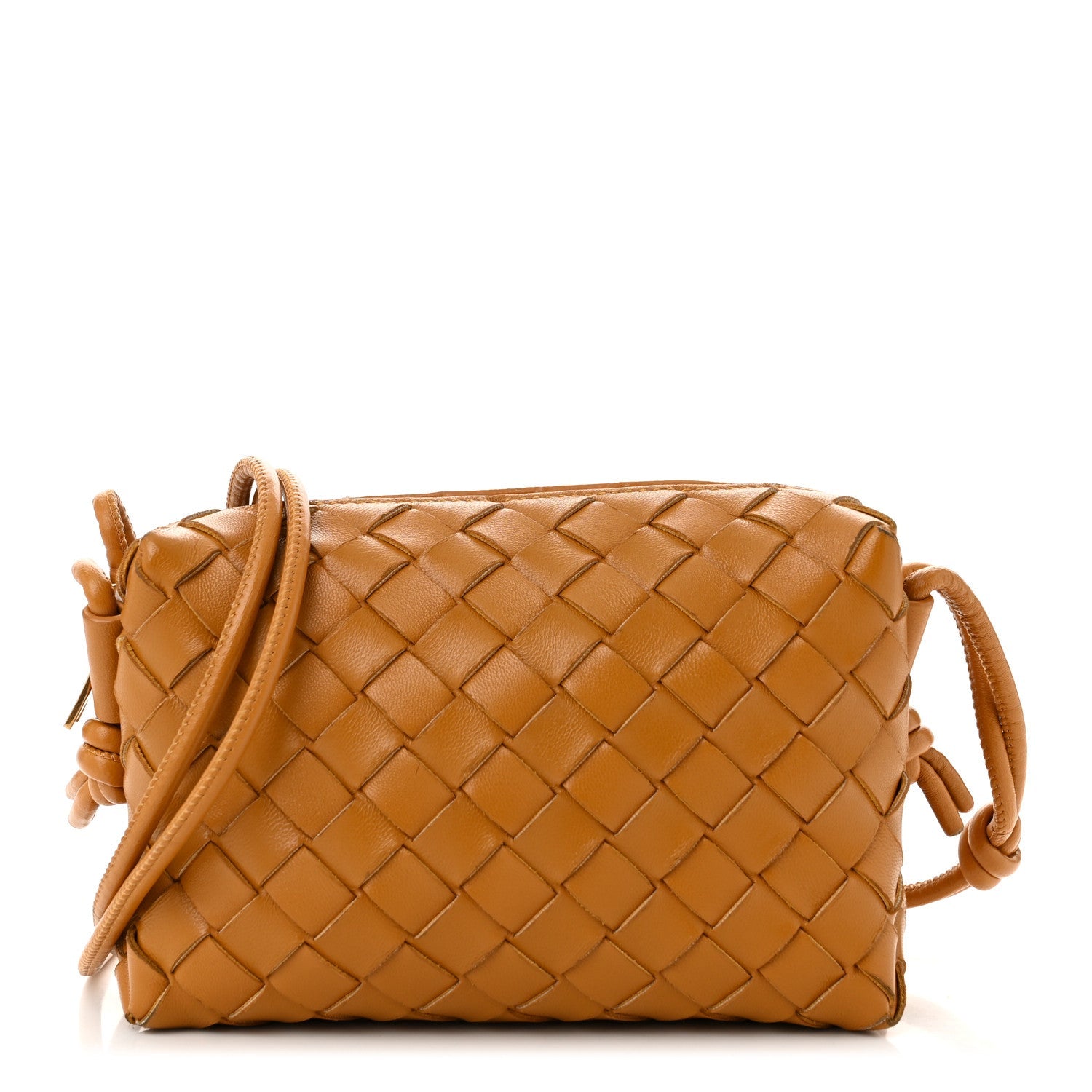Nappa Intrecciato Mini Loop Camera Bag Cob
