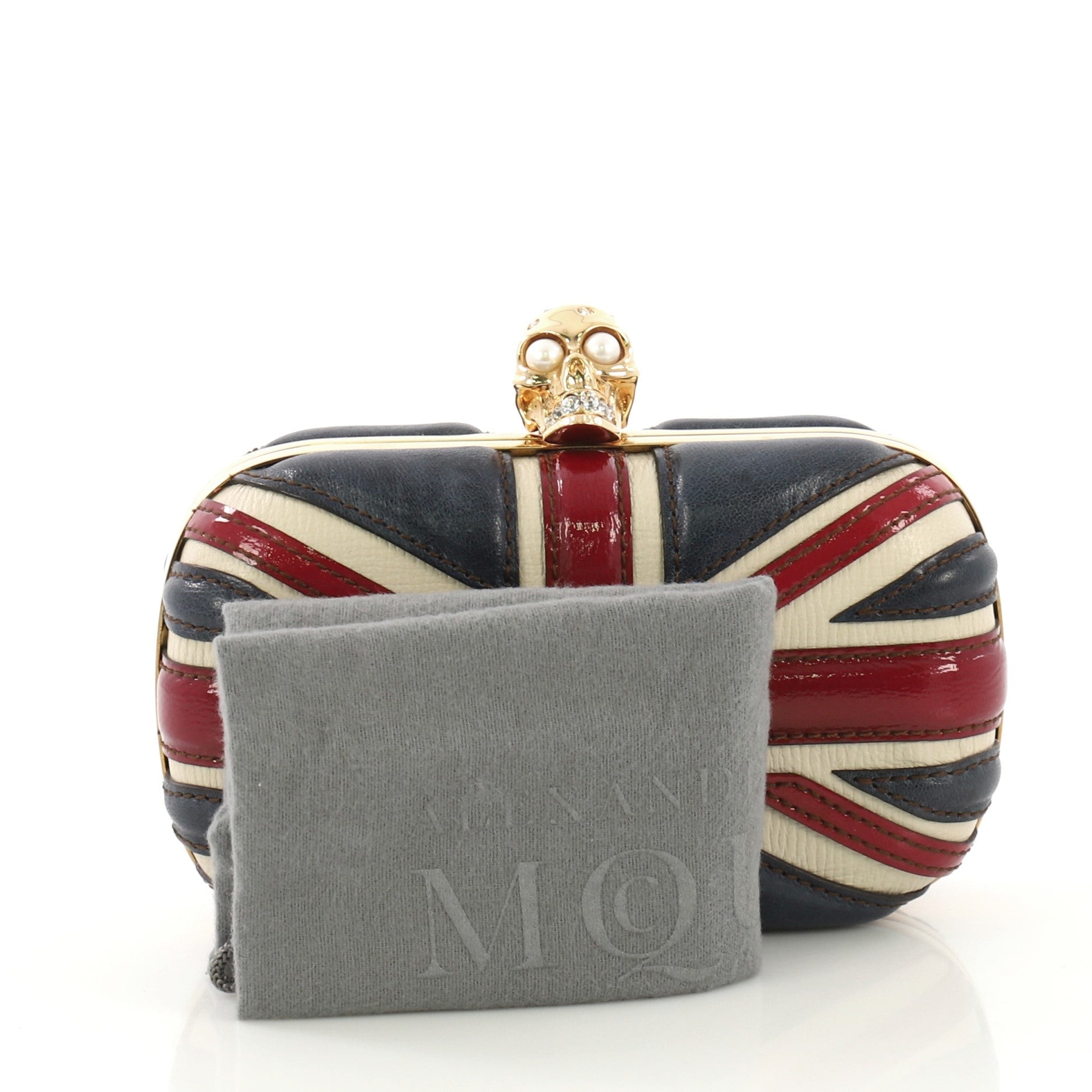 Britannia Skull Box Clutch Patent Small