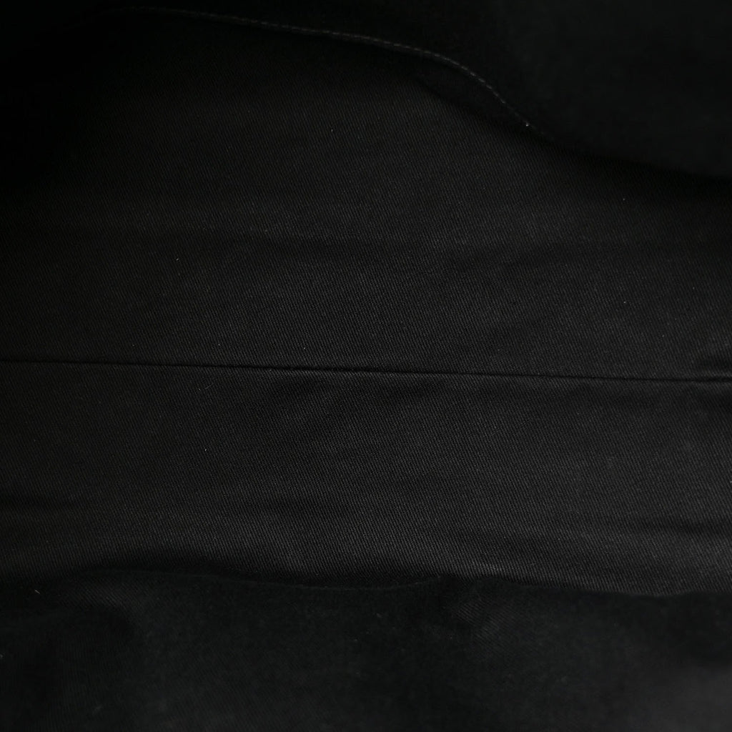 Canvas Pearl Medium Deauville Tote Black