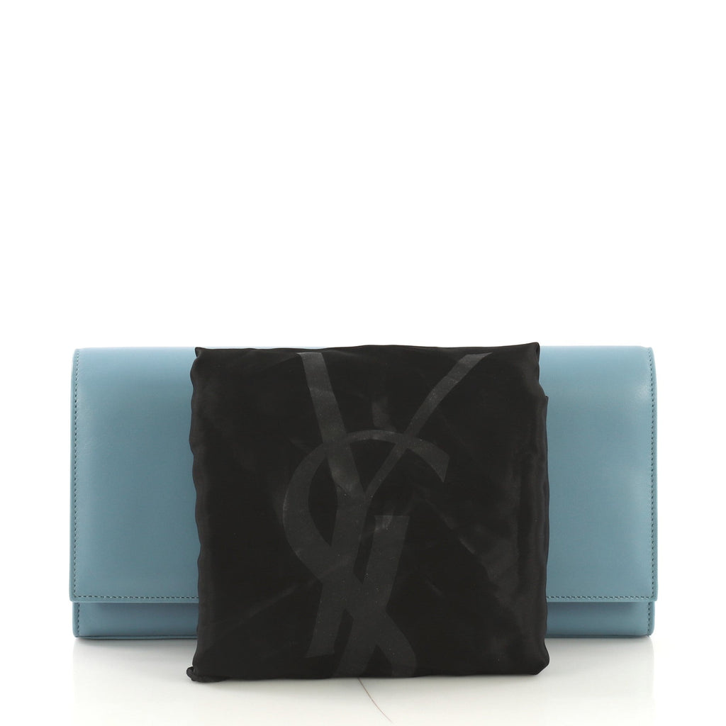 Classic Monogram Clutch Leather Long