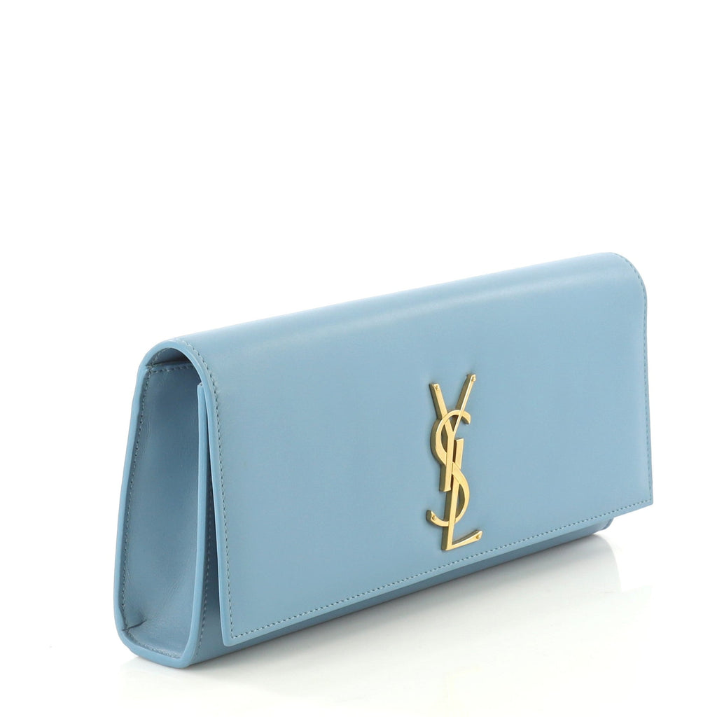 Classic Monogram Clutch Leather Long
