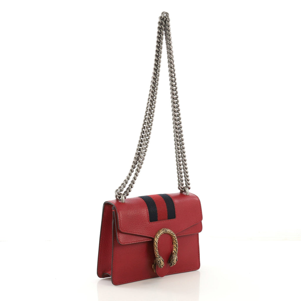 Web Dionysus Bag Leather Mini