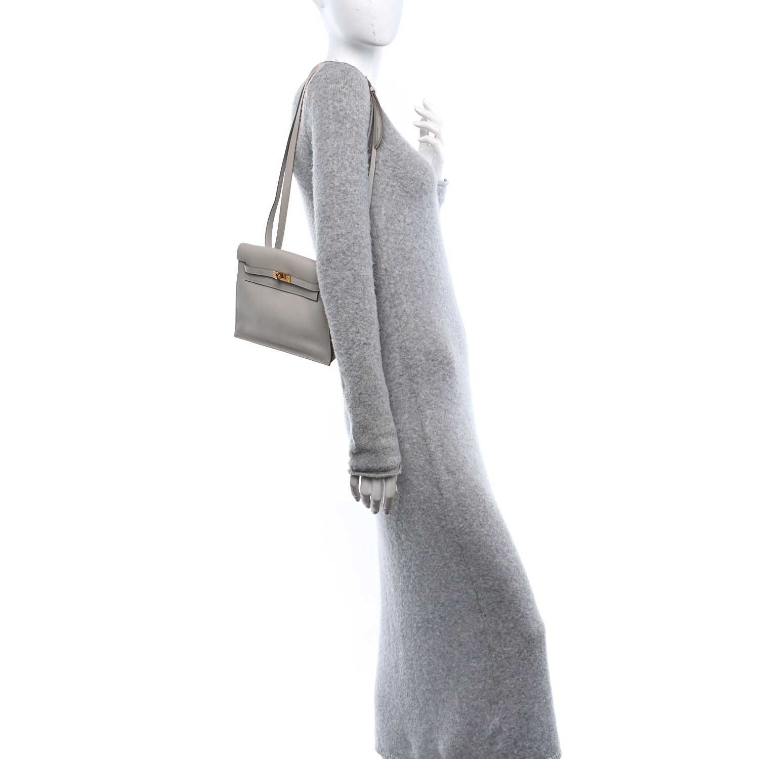 Evercolor Kelly Danse II Belt Bag Gris Perle