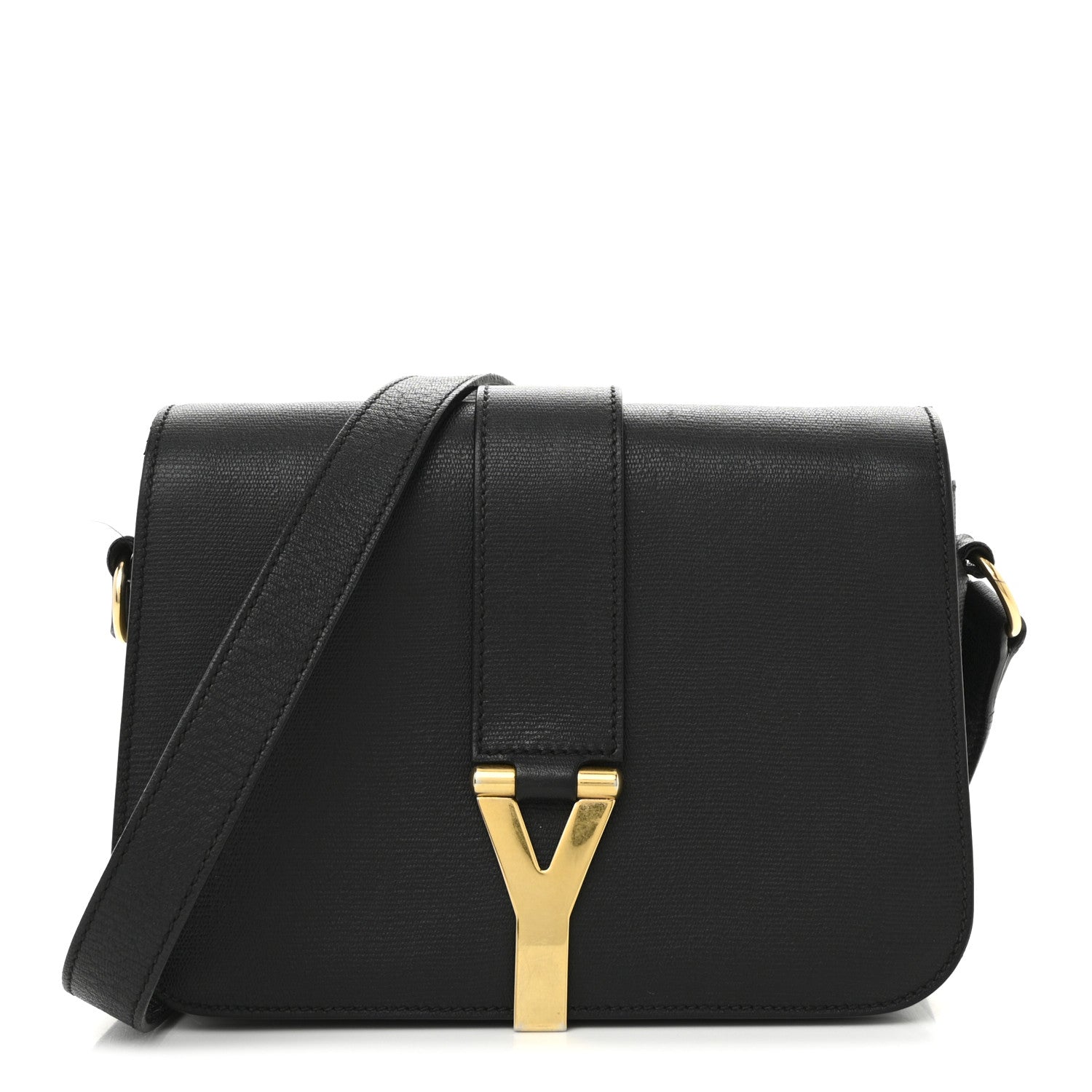 Calfskin Classic Y Satchel Black