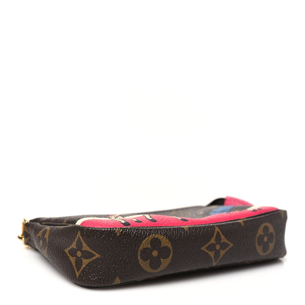 Monogram 2017 Christmas Animation Mini Pochette Accessories